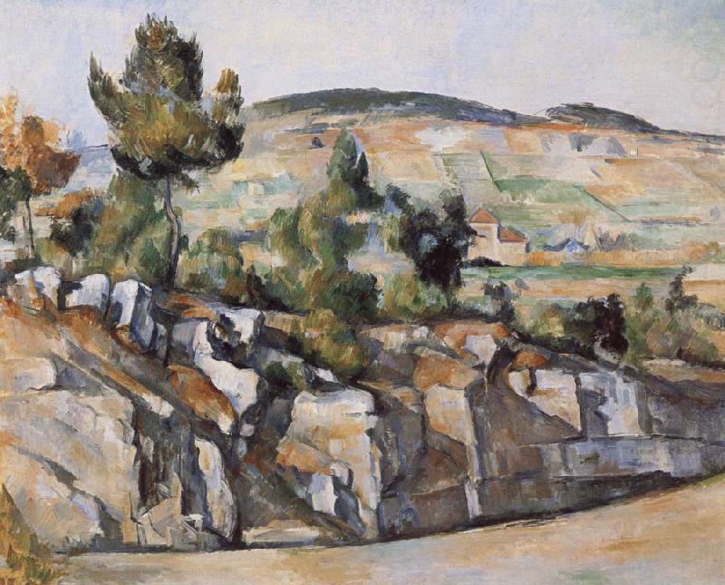 Paul Cezanne Hillside in Provence china oil painting image